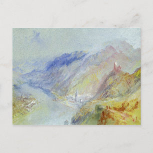Joseph Mallord William Turner The Castle of Trau Postcard