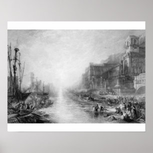 Joseph Mallord William Turner The Embarkation of Poster
