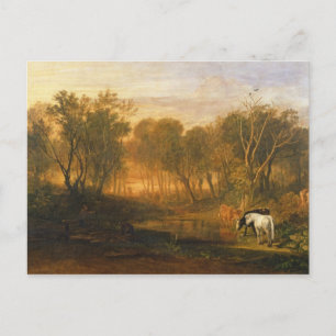 Joseph Mallord William Turner   The Forest of Bere Postcard