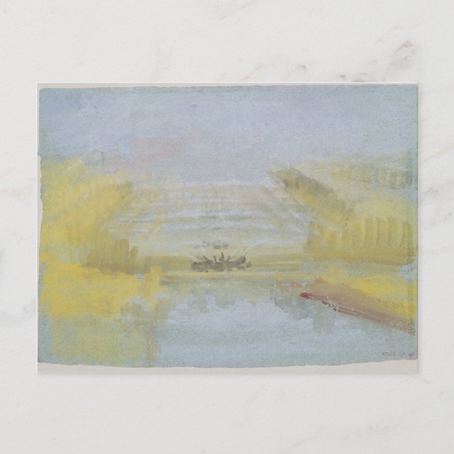 Joseph Mallord William Turner | The Fountains at V Postcard (Front)