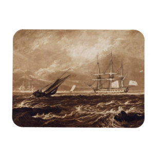 Joseph Mallord William Turner The Leader Sea Pie Magnet