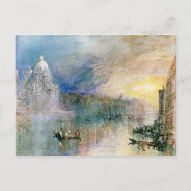 Joseph Mallord William Turner | Venice: Grand Cana Postcard (Front)