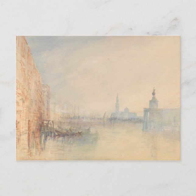 Joseph Mallord William Turner - Venice, The Mouth Postcard (Front)