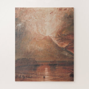 Joseph Mallord William Turner - Vesuvius In Erupti Jigsaw Puzzle