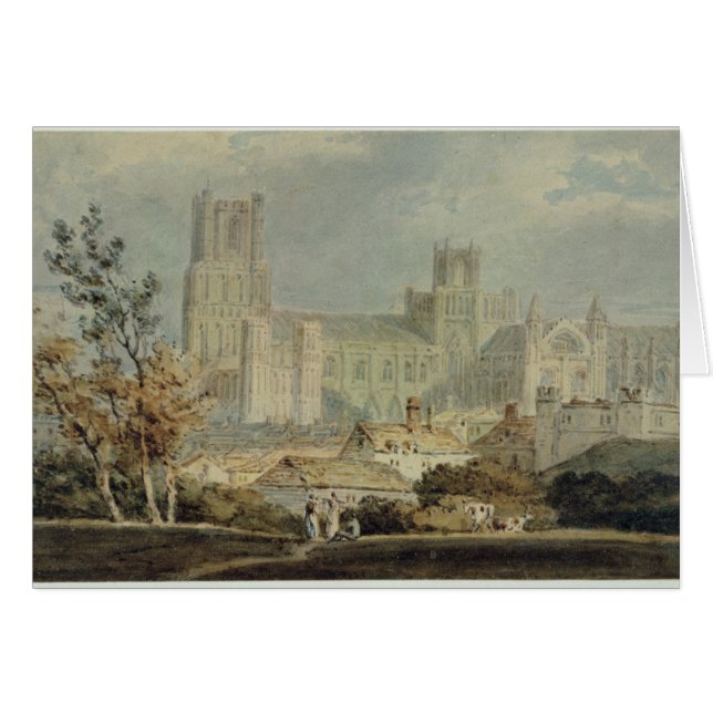 Joseph Mallord William Turner | View of Ely Cathed (Front Horizontal)