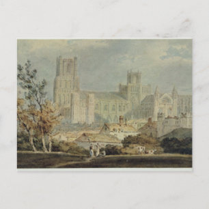 Joseph Mallord William Turner   View of Ely Cathed Postcard