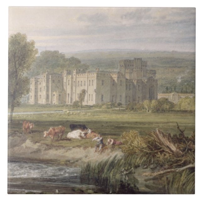 Joseph Mallord William Turner | View of Hampton Co Tile (Front)