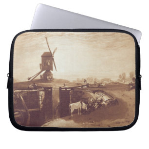 Joseph Mallord William Turner Windmill and Lock, Laptop Sleeve