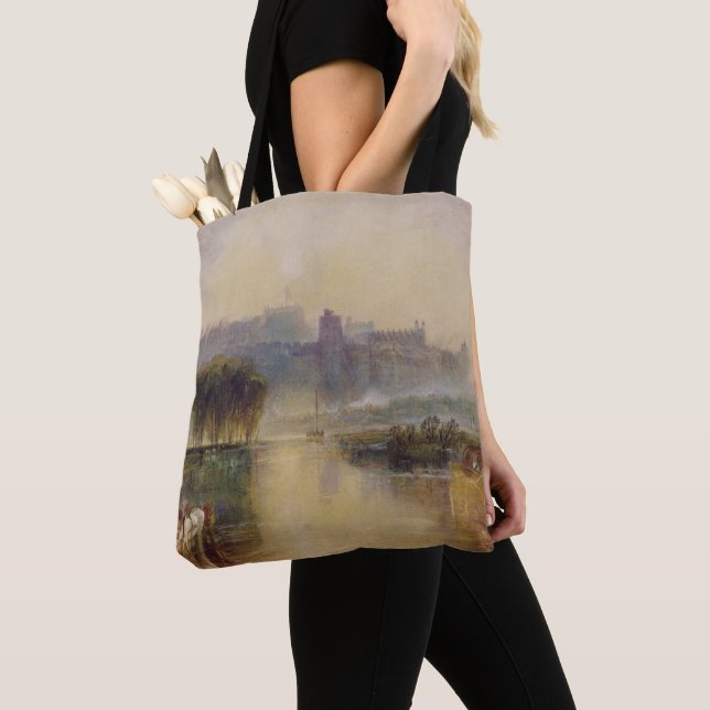 Joseph Mallord William Turner | Windsor Castle Tote Bag (Close Up)
