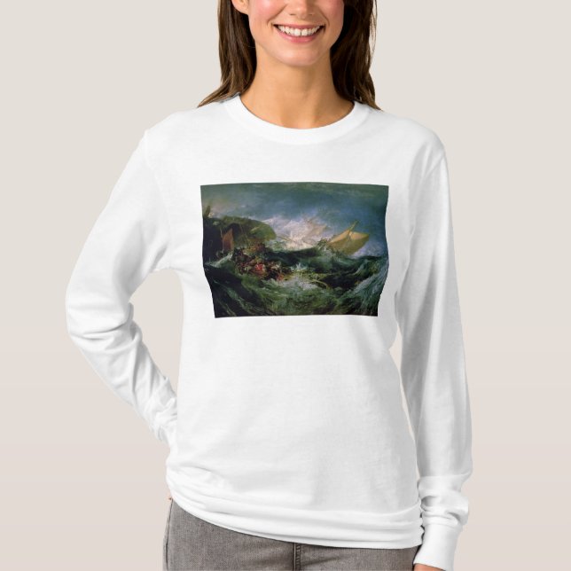  Joseph Mallord William Turner | Wreck of a Transp T-Shirt (Front)
