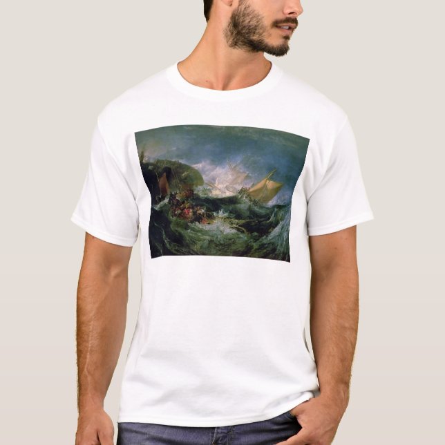  Joseph Mallord William Turner | Wreck of a Transp T-Shirt (Front)