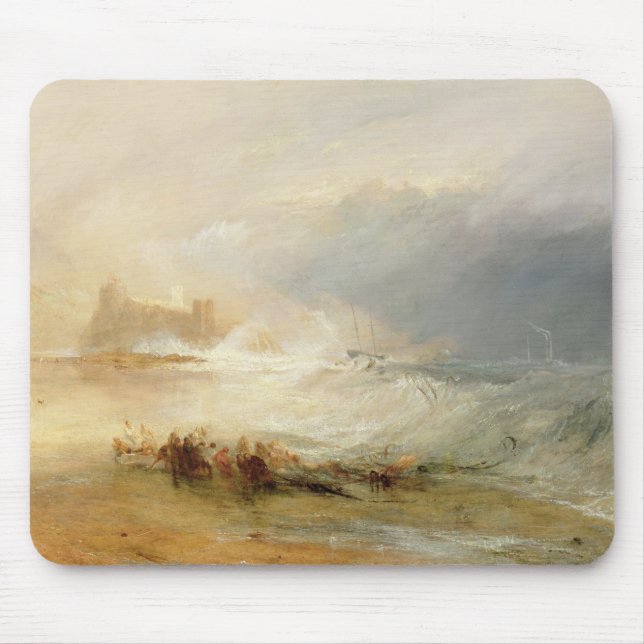 Joseph Mallord William Turner | Wreckers - Coast o Mouse Mat (Front)