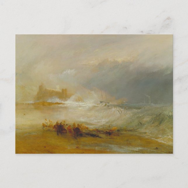 Joseph Mallord William Turner - Wreckers Postcard (Front)