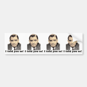 Joseph McCarthy Bumper Sticker