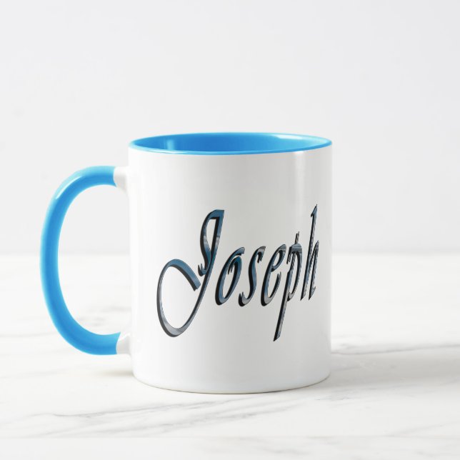 Joseph Name Logo, Mug (Left)