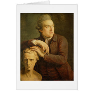 Joseph Nollekens (1737-1823) with his bust of Laur