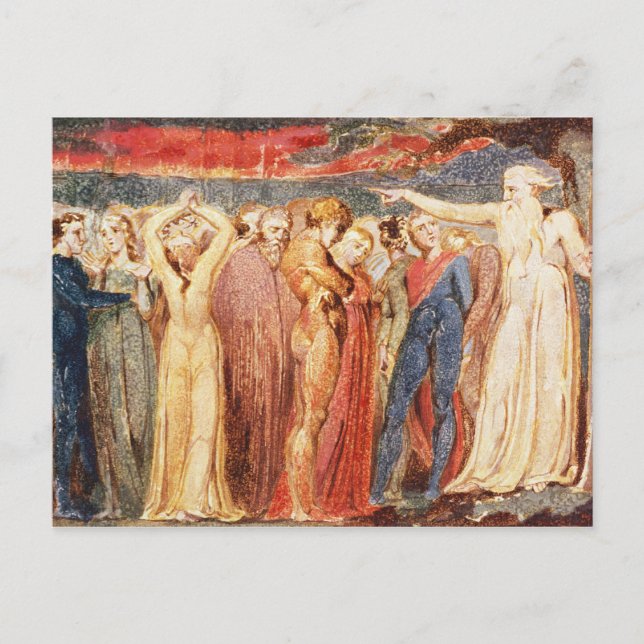 Joseph of Arimathea preaching Postcard (Front)