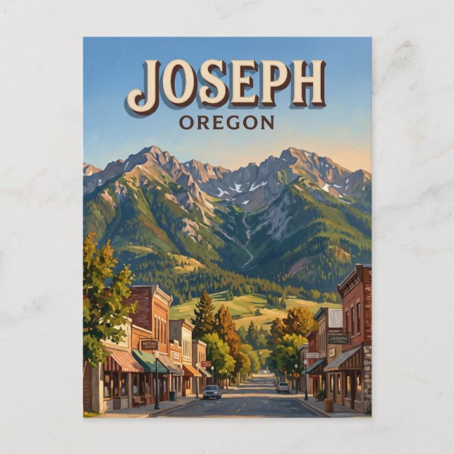 Joseph Oregon Postcard (Front)