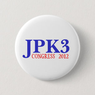 Joseph P. Kennedy, III. for Congress 2012 6 Cm Round Badge
