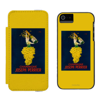 Joseph Perrier Champagne Promotional Poster Incipio Watson™ iPhone 5 Wallet Case