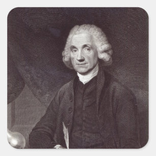 Joseph Priestley Square Sticker