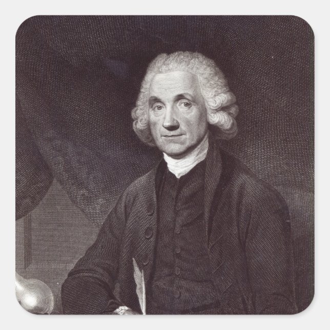 Joseph Priestley Square Sticker (Front)