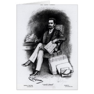 Joseph Pulitzer from 'The Curio', 1887