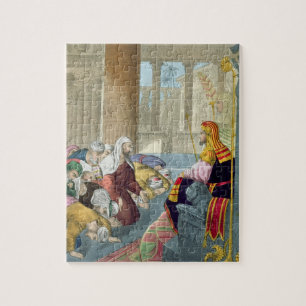 Joseph Receiving the Homage of his Brethren, from Jigsaw Puzzle