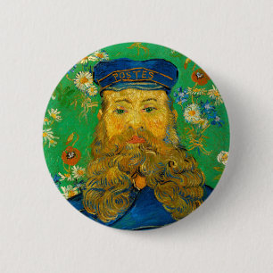 Joseph Roulin - Van Gogh - c1889 6 Cm Round Badge