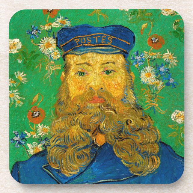 Joseph Roulin - Van Gogh - c1889 Coaster (Front)
