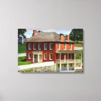 Joseph Sherrick House Antietam Wrapped Canvas