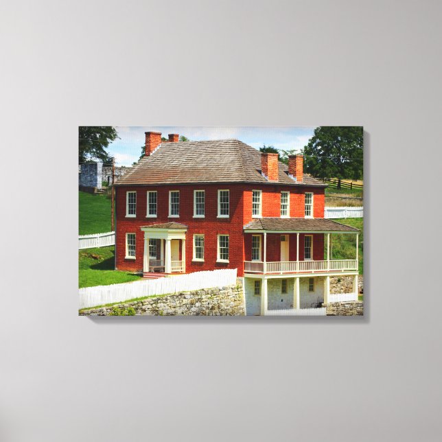 Joseph Sherrick House Antietam Wrapped Canvas (Front)