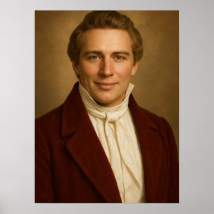 Joseph Smith Photographic Rendition™ #5 LDS Art Poster