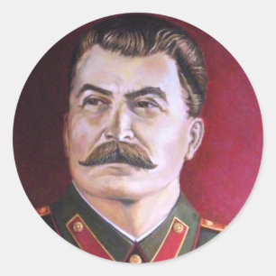 Joseph Stalin Classic Round Sticker