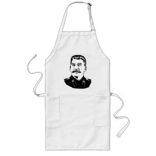 Joseph Stalin Portrait Long Apron