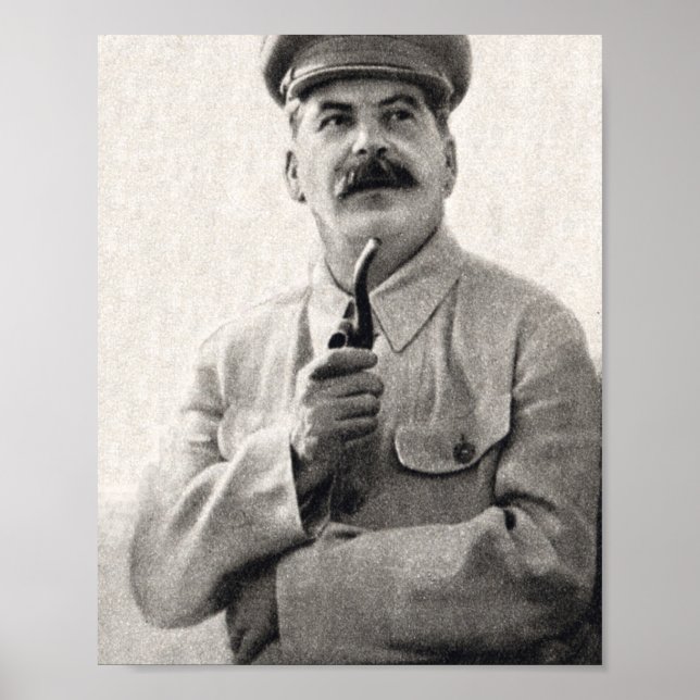 Joseph Stalin Portrait Poster (Front)