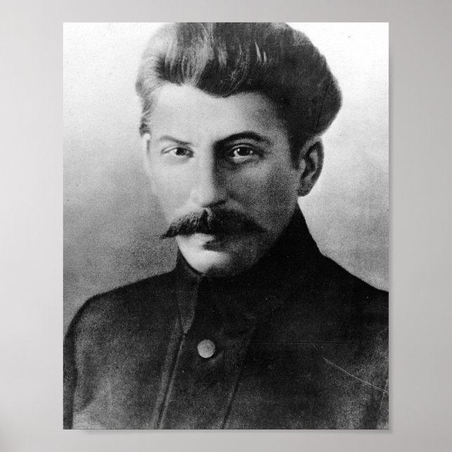 Joseph Stalin Portrait Poster (Front)
