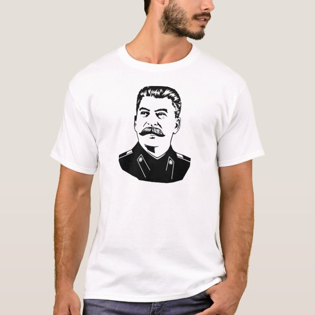 Joseph Stalin Portrait T-Shirt (Front)