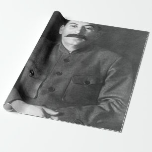 Joseph Stalin Portrait Wrapping Paper
