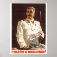 Joseph Stalin Soviet propaganda poster