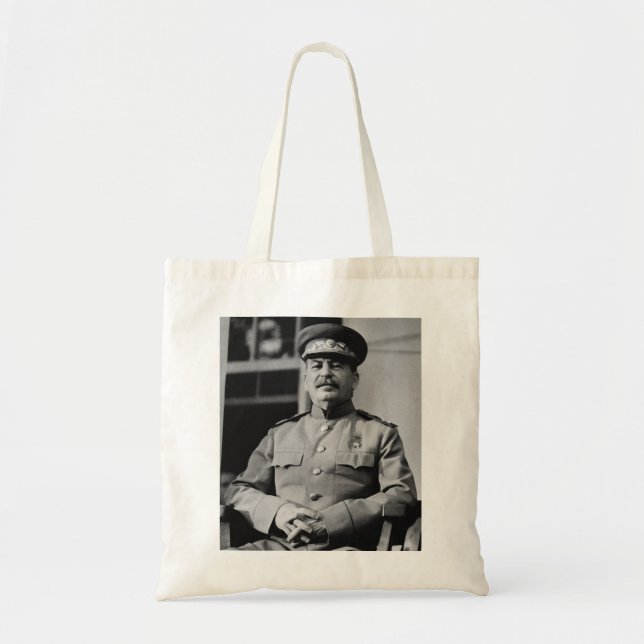 Joseph Stalin Tote Bag (Front)