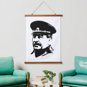Joseph Stalin, USSR, CCCP, Soviet Union, Communism Hanging Tapestry