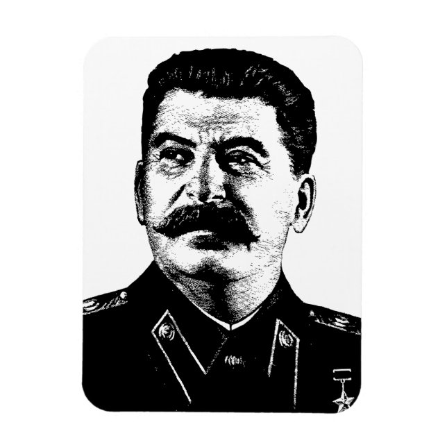 Joseph Stalin, USSR, CCCP, Soviet Union, Communism Magnet (Vertical)