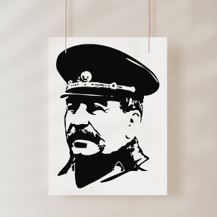 Joseph Stalin, USSR, CCCP, Soviet Union, Communism Poster