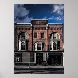 Joseph White Building No 11 Colour Version Poster