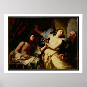 Joseph with Potiphar's Wife Poster