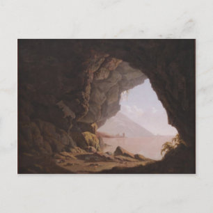Joseph Wright- Cavern, Near Naples Postcard