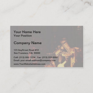 Joseph Wright-The Alchemist Discovering Phosphorus Business Card