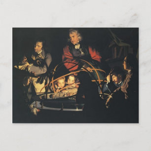 Joseph Wright- The Orrery Postcard