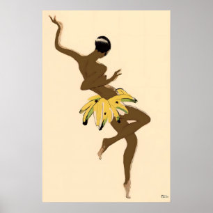 Josephine Baker 1927 Paul Colin Fine Art Poster
